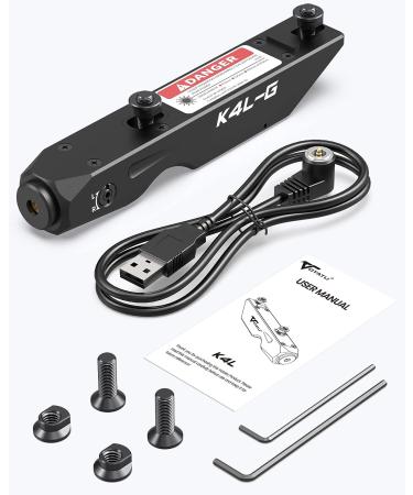 Votatu K4L-G Green Laser Sight | Keymod Rail | Ultra Low-Profile Tactical Rifle Beam with Strobe | Magnetic Rechargeable - Buy Online on GoSupps.com