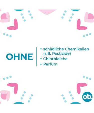 o.b. Original Super Tampons - Heavy Flow, StayDry Technology, Curved Grooves - 56ct - Buy Online on GoSupps.com