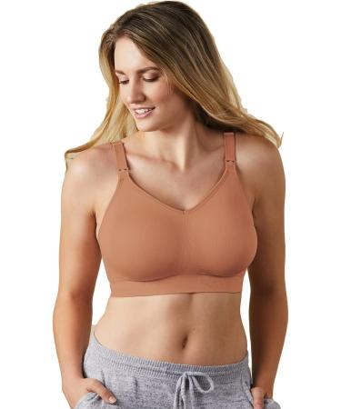 Bravado! Body Silk Seamless Nursing Bra 1401 4XL Cinnamon - Comfortable Support for Nursing Moms - Buy Online on GoSupps.com