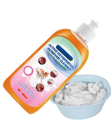Fabric Stain Remover | Scented Clothing Washing Agent with Instant Effect Stain Removing Procuts for Door Drapes Clothes Drapes Sofa Carpets Bed Linen Hondony