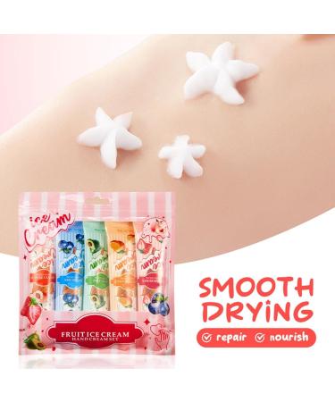 Hand Cream Set 5PCS Mini Hand Cream Repair Hand Cream Long Lasting Hydration Women's Gift Moisturizing for Dry Hands and Feet (A 1PC) - Buy Online on GoSupps.com