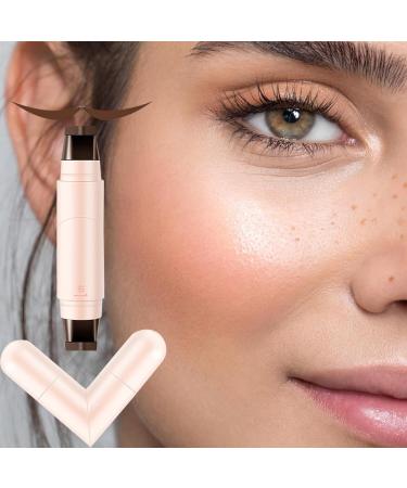 Eyeliner Stamp Tampon Eyeliner Double T te Pochoir Pliable Pour Les Yeux Et Anti-T ches Stylo Tampon Eyeliners Ail Eye Liner Longue Dur e Avec Poin on For Parties Travel Workdays Weddings Brun - Buy Online on GoSupps.com