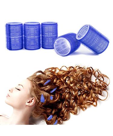 12 Pack Self Grip Salon Hair Rollers for DIY Curly Hairstyles - Large - Buy Online on GoSupps.com