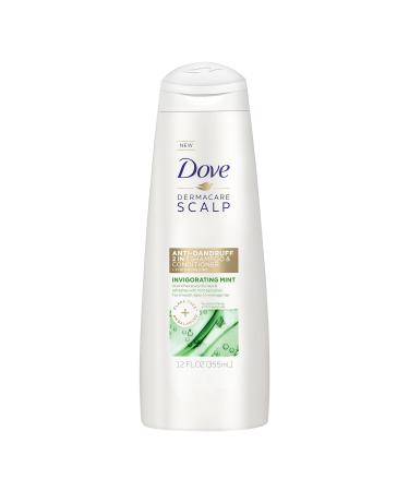 Dove Dermacare Scalp Anti-Dandruff 2 in 1 Shampoo & Conditioner Invigorating Mint 12 fl oz (355 ml)