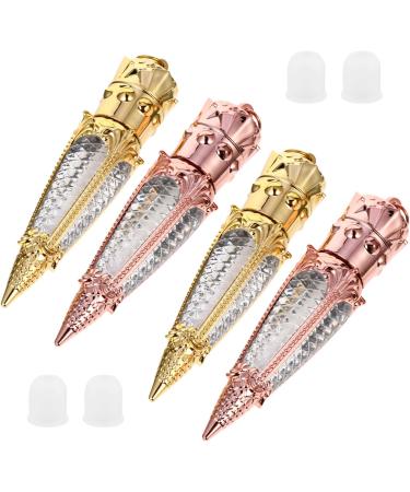 Minkissy 10-Pack Clear Lip Gloss & Deodorant Tubes - Empty Quadratic Lip Gloss Bottles for DIY Lipstick and Stickers - Buy Online on GoSupps.com