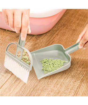 Roundler Pet Sweeper Set - Mini Broom & Cleaning Brush for Rabbits Guinea Pigs & Hamsters | Includes Spray Bottle & Sand Shovel | Blue - Buy Online on GoSupps.com