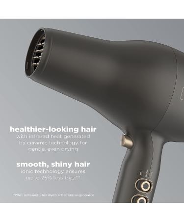 INFINITIPRO by CONAIR 1875 Watt FloMotion Pro Hair Dryer with Adjustable Airflow - Concentrator and Diffuser Included - Buy Online on GoSupps.com