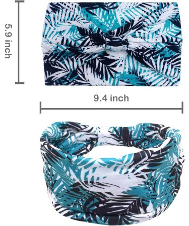 VENUSTE Floral Knotted Wide Headbands for Women - 6PCS Hair Accessories - Buy Online on GoSupps.com