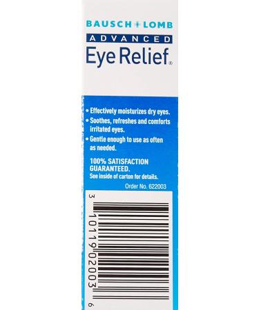 Bausch & Lomb Eye Drops for Dry Eyes & Redness Relief - 0.5 Fl Oz (Pack of 3) - Buy Online on GoSupps.com
