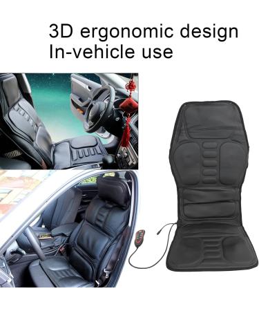 Electric Heated Massage Cushion - Vibration Massage Seat for Home Car & Office (EU) | International Shipping - Buy Online on GoSupps.com