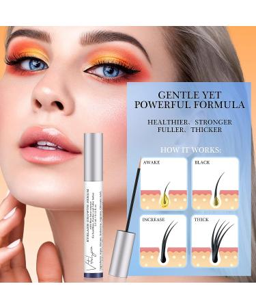Vitalysin Eyelash Growth Serum - Eyebrow Enhancer - Premium Lash Boost Serum - Natural Ingredients - 0.12OZ/3.5ML (BLUE) - Buy Online on GoSupps.com