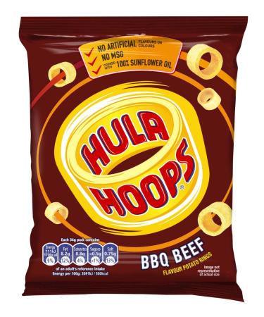 Hula Hoops 32x34g (Barbeque Beef)