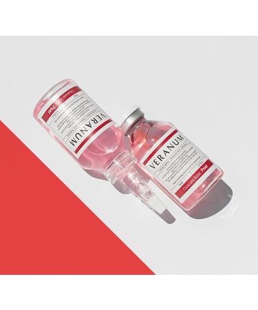 Veranum Cicacare Basic Peeling Ampoule Gentle Exfoliating & Repair Serum with Lactic Acid Cica EVs & 9-Peptide Complex No-Rub Peeling for Smooth Radiant Restored Skin 1.2 fl oz (35 mL) - Buy Online on GoSupps.com