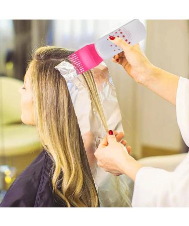 Shenrongtong Scalp Applicator Comb | Bottle Applicator Brush Hair Oiling Applicator Bottle Hair Dye Brush Bottle Lightweight Oil Bottle Applicator Brush for Hair Dyeing Scalp Red - Buy Online on GoSupps.com