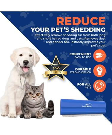 Equigroomer 5 Blue (12.7 cm) Premium Pet Grooming Tool for International Shipping - Buy Online on GoSupps.com