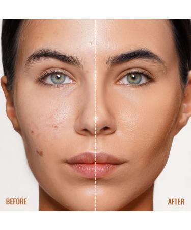 Oulac Liquid Concealer - Hydrating Formula for Dark Spots, Under Eye Circles & Blemishes - Lightweight, Buildable Coverage - Olive C7 - Buy Online on GoSupps.com