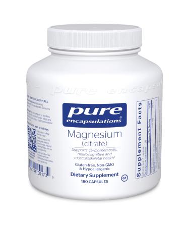 Pure Encapsulations  Magnesium - 180 Capsules