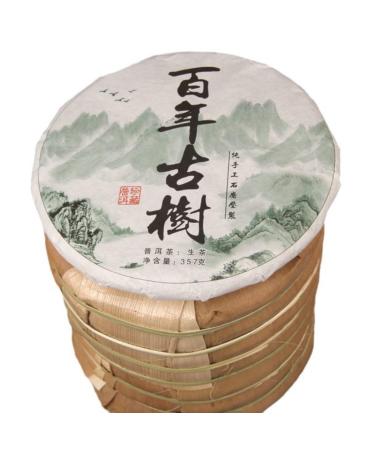 HQZM Cherished Yunnan Puer Mengku Bangdong Old Tree Puer Raw Tea Cake 357g Unique Tea Charm