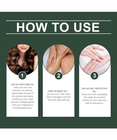 ZXSFDFNE Handmade Vanilla Rose Body Oil After Shower Body Moisturizing Oil Nourishing Hair and Body Oil Nourishing Nails Hair and Skin - Buy Online on GoSupps.com