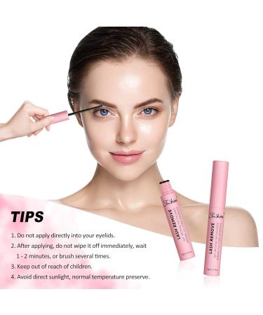 Lash Bond Remover Eyelash Glue for Remove Individual DIY Cluster Eyelash Extensions at Home Suitable for Sensitive Eyes Deep Cleaning Sting-Free Formula - Buy Online on GoSupps.com