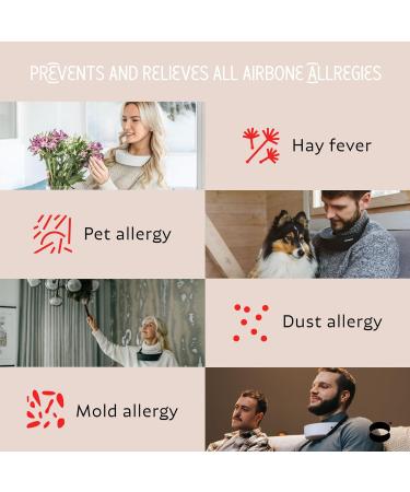 Allergy Relief Wear A+ | Drug-Free Solution for Hay Fever, Dust, and Pet Allergies - Buy Online on GoSupps.com