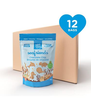 Love Child Organics Sea Friends Chocolate Chip Cookies 140 g (Pack of 12) by Nature's Path - Buy Online on GoSupps.com