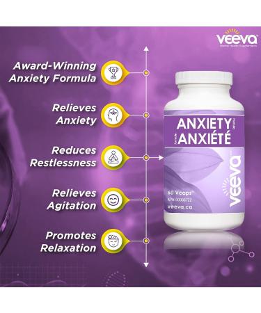 Veeva Anxiety (60 Capsules) 60 count - Buy Online on GoSupps.com