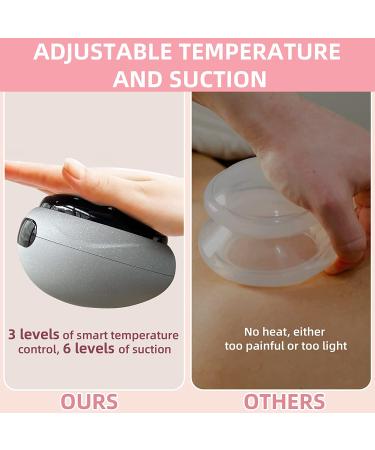 Becommend 3 in 1 Cupping Set with Infrared Heat | Cellulite Massager & Back Massager | Gua Sha Massage Tool | Vacuum Therapy Machine - Handheld Scraping Tools - Buy Online on GoSupps.com