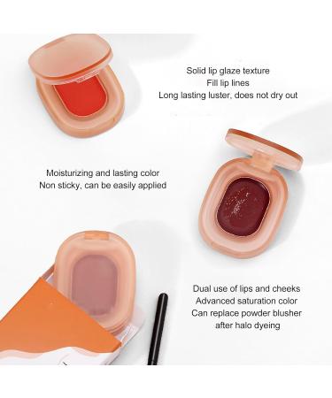 Lipstick Tinted Lip Balm Prevent Dryness Long Lasting for Daily Life (01#) - Buy Online on GoSupps.com