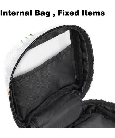 Portable Yellow Pineapple Storage Bags for Women's Bandages & Menstrual Pads - Stylish Multi-Use Holder for School & Office - Buy Online on GoSupps.com