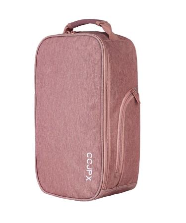 Golf Shoe Bag, Travel Sports Shoes Bag for Women Portable Lightweight Shoe Storage Organizer Pink