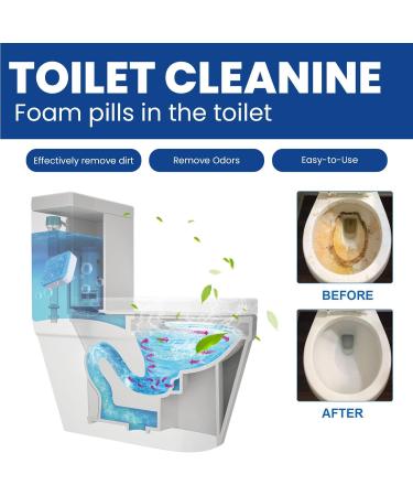 Toilet Cleaning Tablets Deep Clean Tablets Toilet Freshener Toilet Cleaner Tabs Toilet Bowl Cleaning Tablets Toilet Bowl Cleaner Toilet Cleaning Tablets Toilet Cleaning Tablets 16PC - Buy Online on GoSupps.com