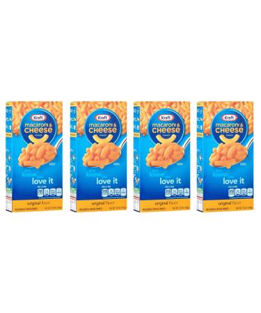 Kraft Original Macaroni & Cheese Smaller Pack 206grams | Pack of 4