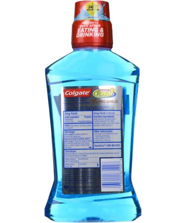 Colgate Total Advanced Pro-Shield Mouthwash - Peppermint Blast 16.9 oz (2 Pack) | Buy Internationally Online - Buy Online on GoSupps.com