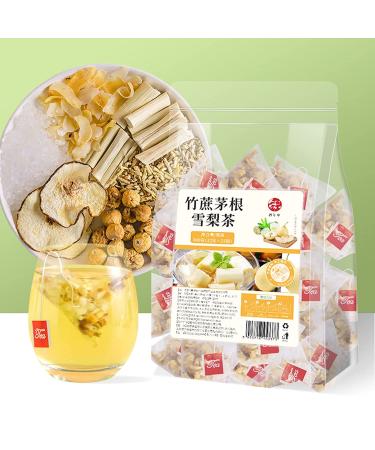 Enming Bamboo Cane Rock Sugar Pear Tea 300g - Natural and Refreshing Tea Blend - Buy Online on GoSupps.com