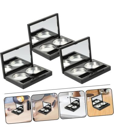 DOITOOL 9 Sets Double Box Eye Shadow Box Highlighters Magnetic Eyeshadow Palette Empty DIY Make up Container - Buy Online on GoSupps.com