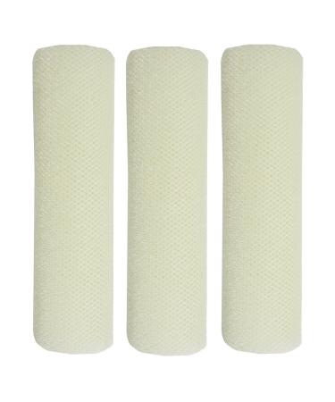 Net Back Scrubber for Shower | Nylon Mesh African Mesh Cloth Shower Net Scrubber Elastic Bath Sponges for Dead Skin Removal Daily Use White