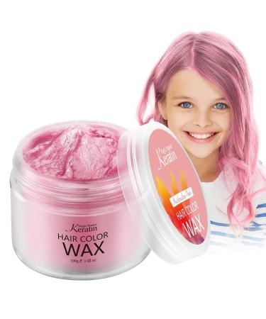 Magic Master Hair Color Wax - Marshmallow Pink Temporary Hairstyle for Men & Women | Perfect for Parties Festivals & Cosplay - Buy Online on GoSupps.com
