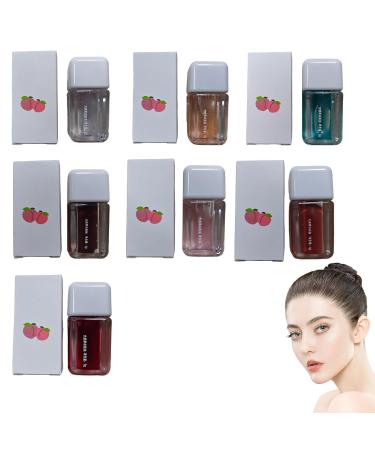 Hydrating Lip Gloss Gel 1 Pcs Shine Clear Lip Oil Set for Women Girls Long Lasting Nourishing Glitter Cute Makeup Strawberry Orange Fruity Flavoring Non-Sticky Plumping Effect Travel Size (Chestnut) - Buy Online on GoSupps.com