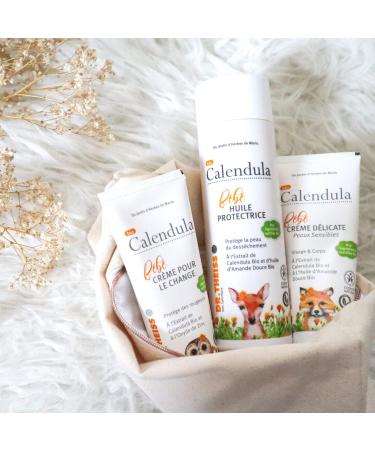 Dr Theiss - Organic Calendula Delicate Baby Cream - Face & Body - Organic Calendula and Organic Sweet Almond Oil - Dry and Sensitive Skin - 75 ml - Buy Online on GoSupps.com