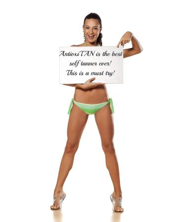 AntioxiTAN 7oz: Organic 4-in-1 Super Fruit Self Tanning Mousse with High Antioxidant Levels | For All Skin Types | No Orange Tan | Fast Shipping - Buy Online on GoSupps.com