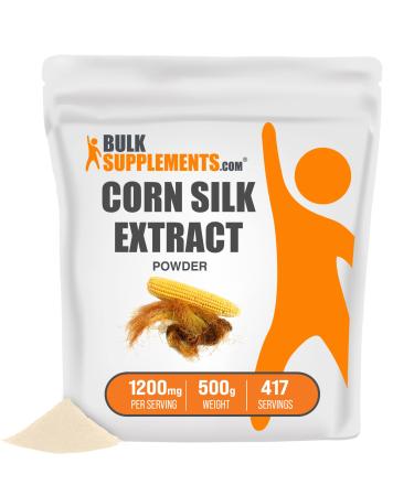 BulkSupplements.com Corn Silk Extract Powder - Corn Extract - Corn Silk Supplement - Bladder Support for Women & Men - Urinary Tract Health for Women & Men (500 Grams - 1.1 lbs) 1.1 Pound (Pack of 1)