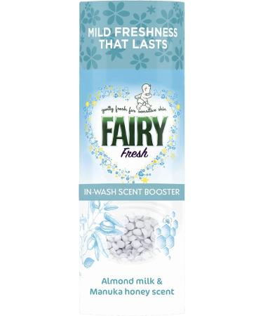 Fairy Fresh in Wash Scent Booster Beads Almond Milk & Manuka Honey Scent 5Pk 5 x 176gr + Our Gift for You: Organza Bag Size: 9x7x0.1cm - Buy Online on GoSupps.com