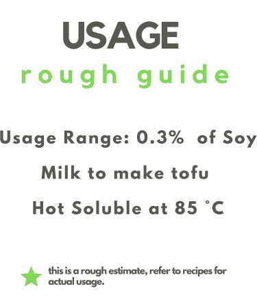 Tofu Coagulant (GDL) By Elo s Premium (100g) Food Grade Gluten Free Keto Friendly Makes Firm Soft and Silken Tofu/Bean curds Packaged In Canada Pure Glucono Delta Lactone - Buy Online on GoSupps.com
