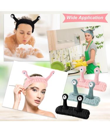 Heyu-Lotus 3 PCS Face Wash Headband Set - Elastic Coral Fleece Makeup Headbands for Women - Ideal for Skincare, Shower, and Sports - Buy Online on GoSupps.com