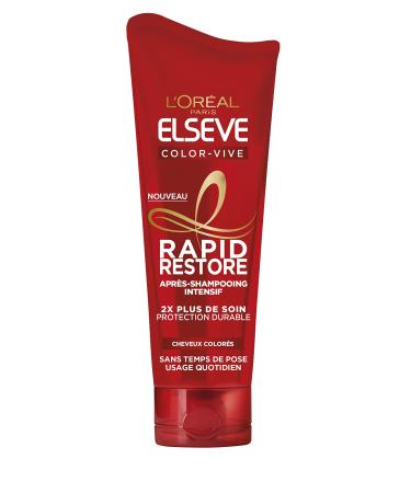 L'Oréal Paris Elsève Rapid Restore Color-Vive Intensive Conditioner/Long-Lasting Protection 180 ml - Pack of 3