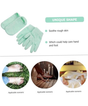 FOMIYES 1 Set Gloves Gel Moisturizing Socks Soft Essential Oil Yarn Miss - Buy Online on GoSupps.com