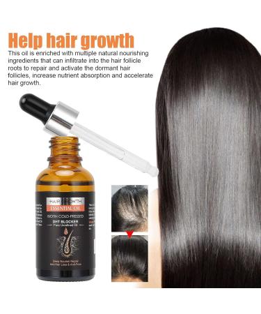 30ML Hair Growth Oil - Prevent Hair Loss Nourish Deeply Repair Follicles & Combat Frizz - Buy Online on GoSupps.com
