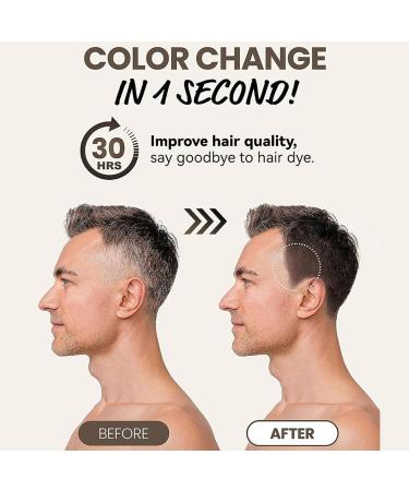 25 Root Touch-Up Stick Hair Dye Pen Temporary Hair Colour Pens Waterproof Long Lasting Grey Hair Coverage Root Touch-Up Stick for Grey Hair Semi-Permanent & Waterproof 02# DARK BROWN - Buy Online on GoSupps.com
