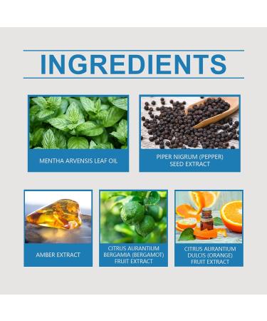 Men's peppermint Cologne exudes personal charm Lasting fragrance Light fragrance fresh atmosphere Cologne - Men's perfume - Buy Online on GoSupps.com